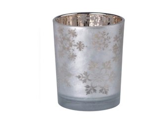 YANKEE CANDLE Svícen Snowflake Frost na votivní a čajovou svíčku