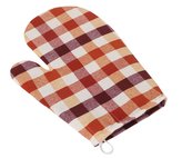 Kuchyňská chňapka - kostka terra - chňapka 28x18 cm