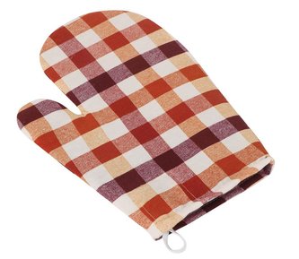 Kuchyňská chňapka - kostka terra - chňapka 28x18 cm