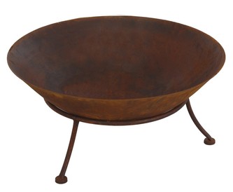 PROGARDEN Ohniště zahradní přenosné litinové 47 cm bronz KO-FB8200160