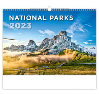 Kalendář nástěnný 2023 - National Parks