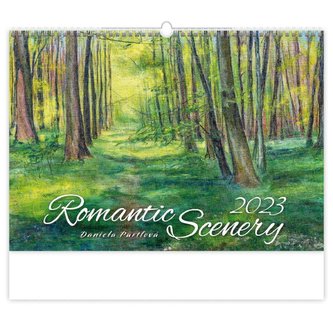 Kalendář nástěnný 2023 - Romantic Scenery