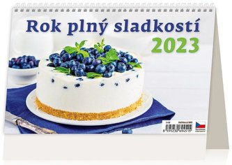 Kalendář stolní 2023 - Rok plný sladkostí