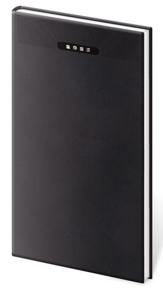 Diář 2023 Print - černá, týdenní, kapesní