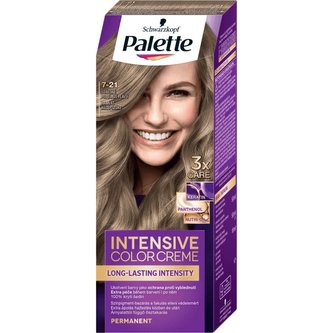 Barva na vlasy Palette 7-21 středně popelavě plavý 50+50