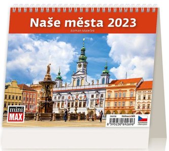 Kalendář stolní 2023 - MiniMax Naše města