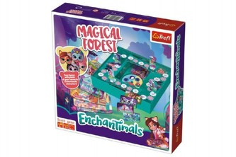 Enchantimals: Kouzelný les desková stolní hra v krabici 24,5x24,5x5,3cm 5+