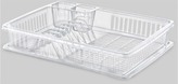 Odkapávač s podnosem 39x30x8,5cm  POLY transparent