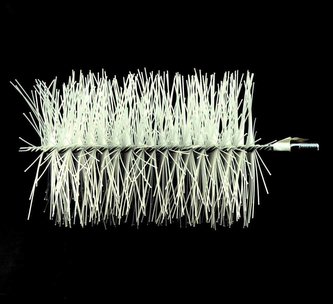 Kartáč komínový rourový silon ¤160mm M12  CZ