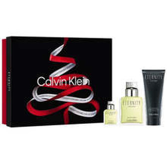 Calvin Klein Eternity for Men Dárková sada Toaletní voda 100 ml, After Shave Balsam ( balzám po holení ) 100 ml a miniaturka Toaletní voda 15 ml