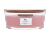 WoodWick Pressed Blooms &amp; Patchouli sviečka loď 453,6g
