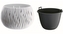 Květináč s vkladem Sandy Bowl 29 cm bílý