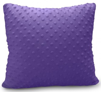 Polštář BEST MINKY fialová 40x40 cm Mybesthome