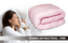 Prošívaná antialergická celoroční přikrývka GEMMA ANTIBACTERIAL růžová 200x220 cm MyBestHome