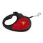 Waudog vodítko samonavíjecí DC Superman - 12kg/3m/XS