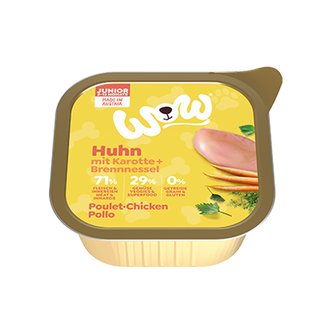 WOW paštika Kuřecí s karotkou Junior 150g