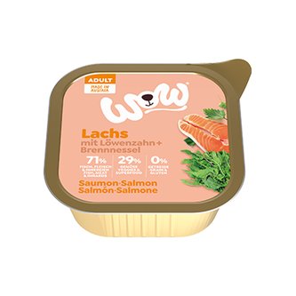 WOW paštika Losos s rajčaty Adult 150g