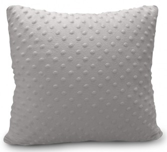 Polštář BEST MINKY světle šedá 40x40 cm Mybesthome