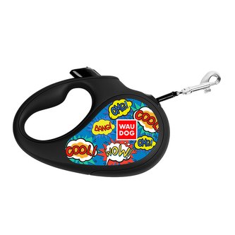 Waudog vodítko samonavíjecí OMG! - 50kg/5m/L