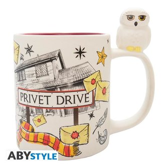 Harry Potter 3D keramický hrnček - Zobí ulica 460 ml