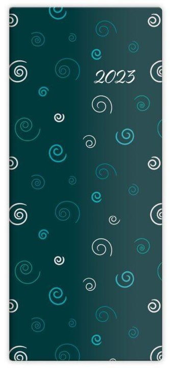 Diář 2023 Napoli - design 4, měsíční kapesní PVC