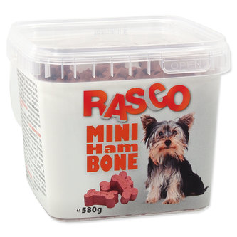 Pochúťka RASCO Dog mini kosti šunkové