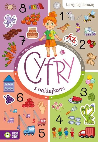 Uczę się i bawię Cyfry z naklejkami