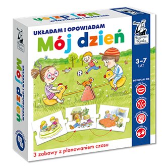 Kapitan Nauka Mój dzień.  układam i opowiadam