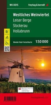 Západní Weinviertel 1:50 000 / turistická, cyklistická a rekreační mapa