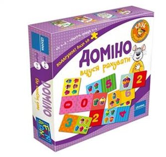 Domino Gra 4+ Wersja Ukraińska