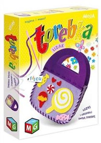 Moja torbeka z filcu - lizak