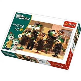 Puzzle 60 elementów Trefliki na tropie