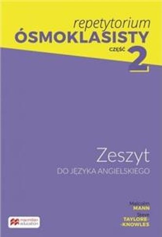 Repetytorium Ósmoklasisty część 2  Zeszyt do języka angielskiego
