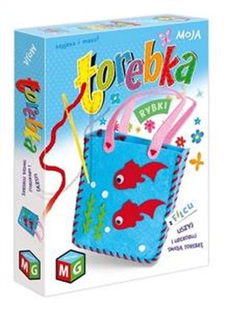 Moja torebka z filcu - rybki