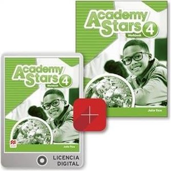 Academy Stars 4 Zeszyt ćwiczeń + kod do wersji cyfrowej