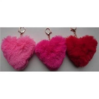 STNUX Brelok pluszowy serce