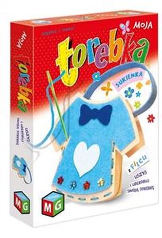 Moja torebka z filcu - sukienka