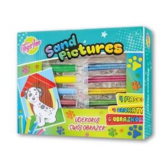 STNUX Piaskowe obrazki psy/koty 7045