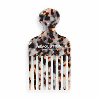 Revolution Haircare Hřeben na kudrnaté vlasy Natural Curl Afro Pick Comb Tortoiseshell woman
