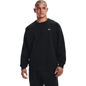 Pánská mikina Rival Fleece Crew Černá - Under Armour - Velikost: XL