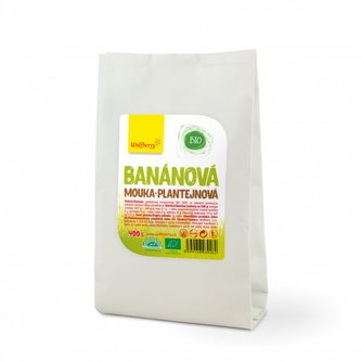 BIO Banánová mouka plantejnová - Wolfberry - 400 g