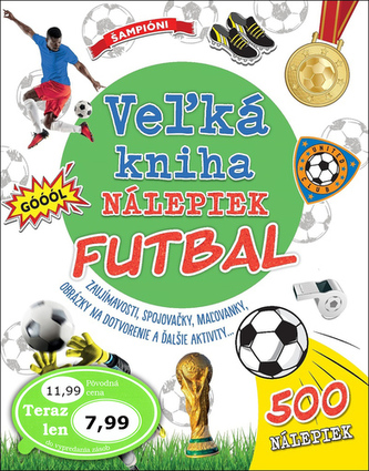 Veľká kniha nálepiek Futbal
