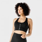 Sportovní podprsenka Zip Up Black - SQUATWOLF - Velikost: L
