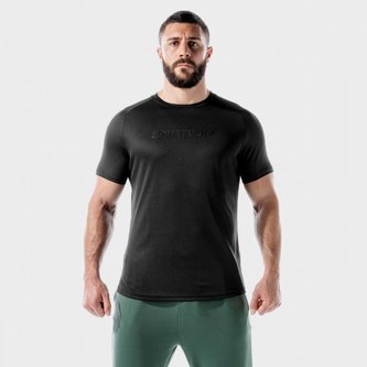 Tričko LAB360º Recycled Mesh Tee černé - SQUATWOLF - Velikost: XL