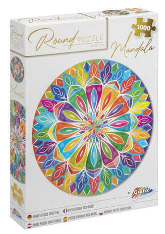 Puzzle okrúhle Mandala 1000 dielikov