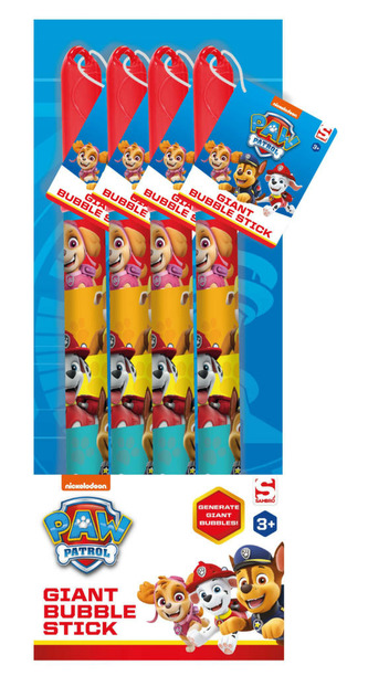 Bublifuková palička Tlapková patrola