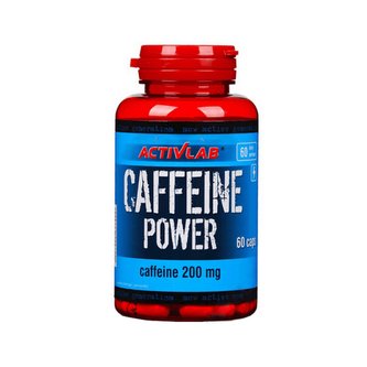 Caffeine Power 60 kaps - ActivLab - 60 tab.