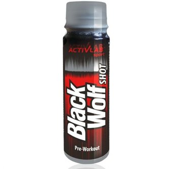Předtréninkový stimulant Black Wolf Shot 80 ml - ActivLab - 80 ml