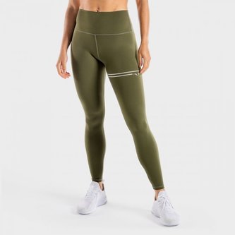 Dámské legíny Flux Khaki - SQUATWOLF - Velikost: M