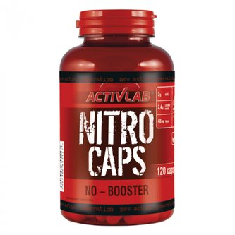 Předtréninkový stimulant Nitro Caps - ActivLab - 120 kaps.